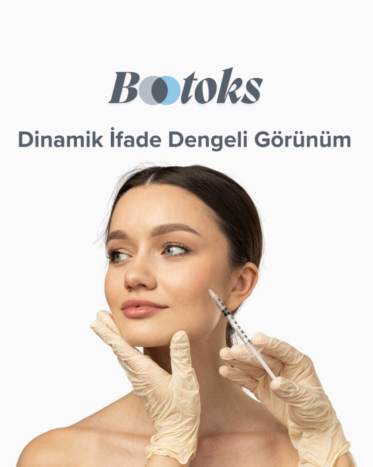 Klinik ortamında yüz bölgesine botulinum toksin uygulaması