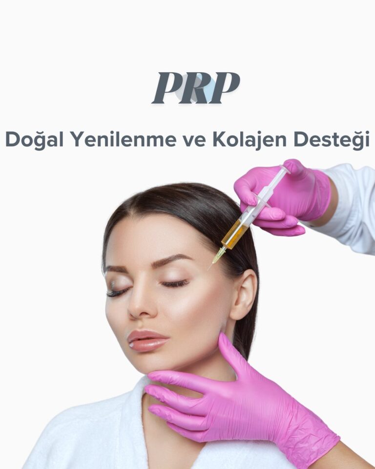 Saç derisine PRP uygulaması yapan hekim